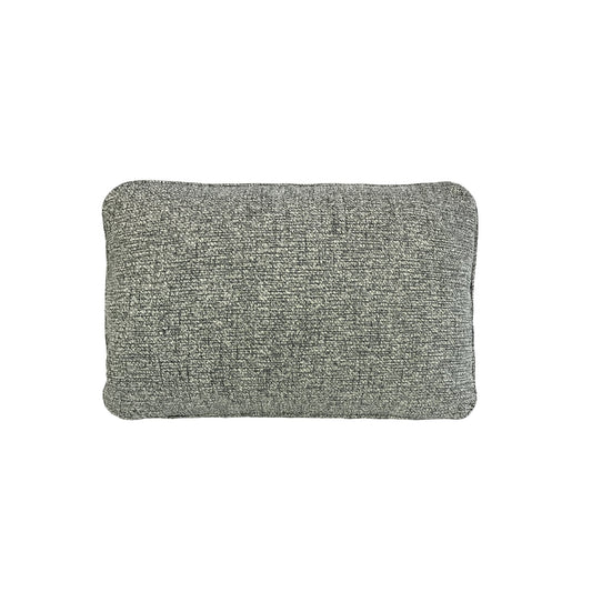 Coco Piped Lumbar Cushions - Textured Grey-abc