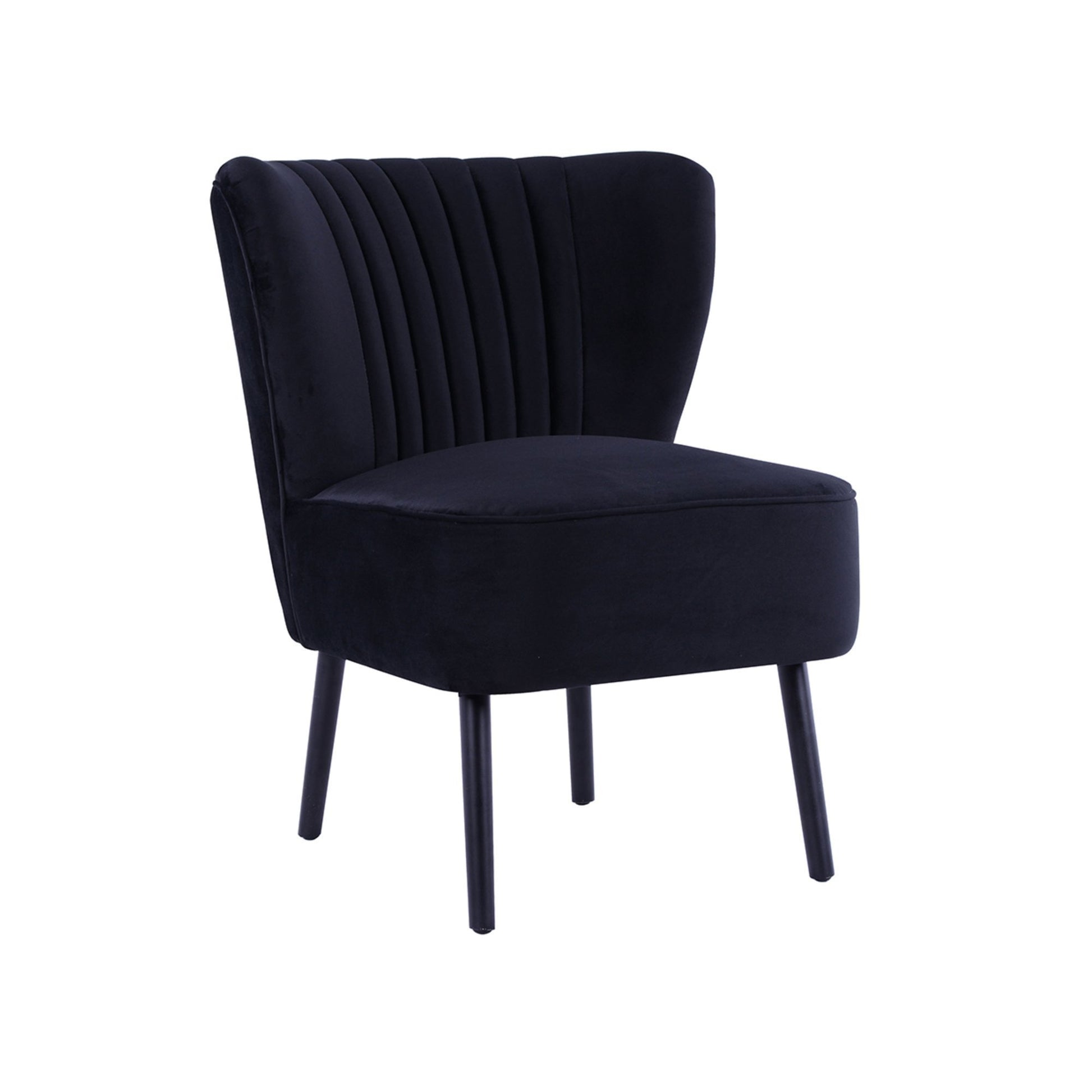 Black Slipper Chair-abc