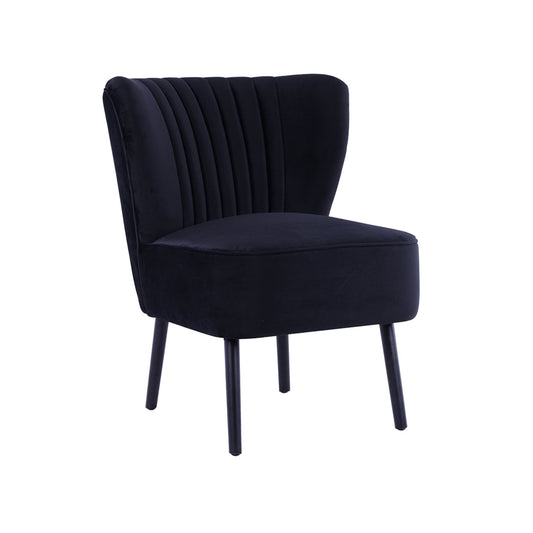 Black Slipper Chair-abc