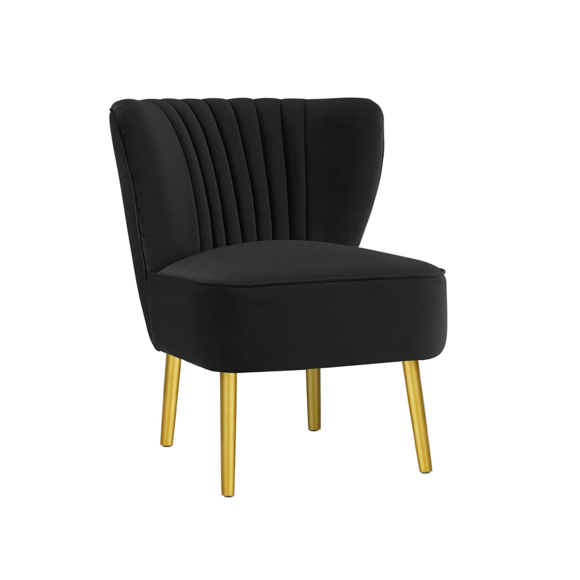 Black Slipper Chair-abc