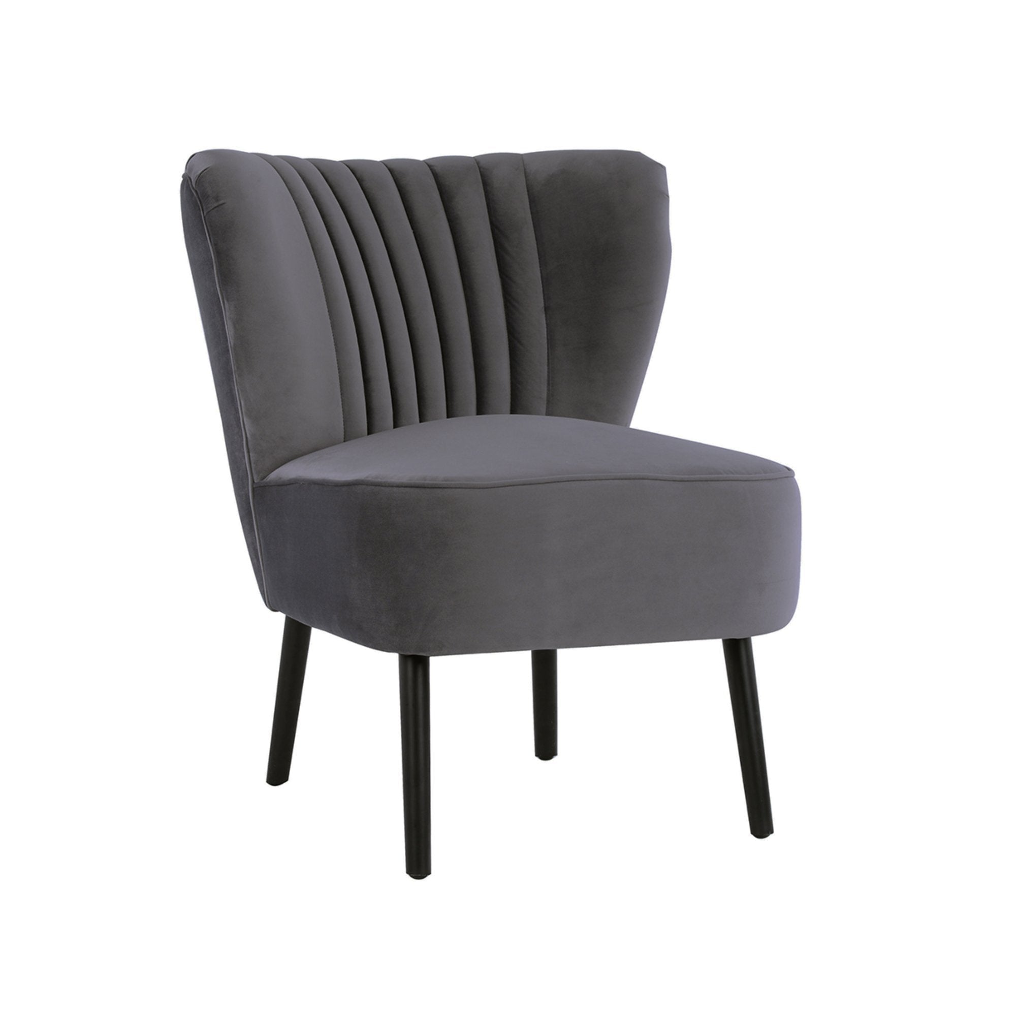 Charcoal Slipper Chair-abc
