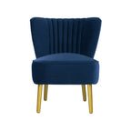 French Navy Slipper Chair-abc