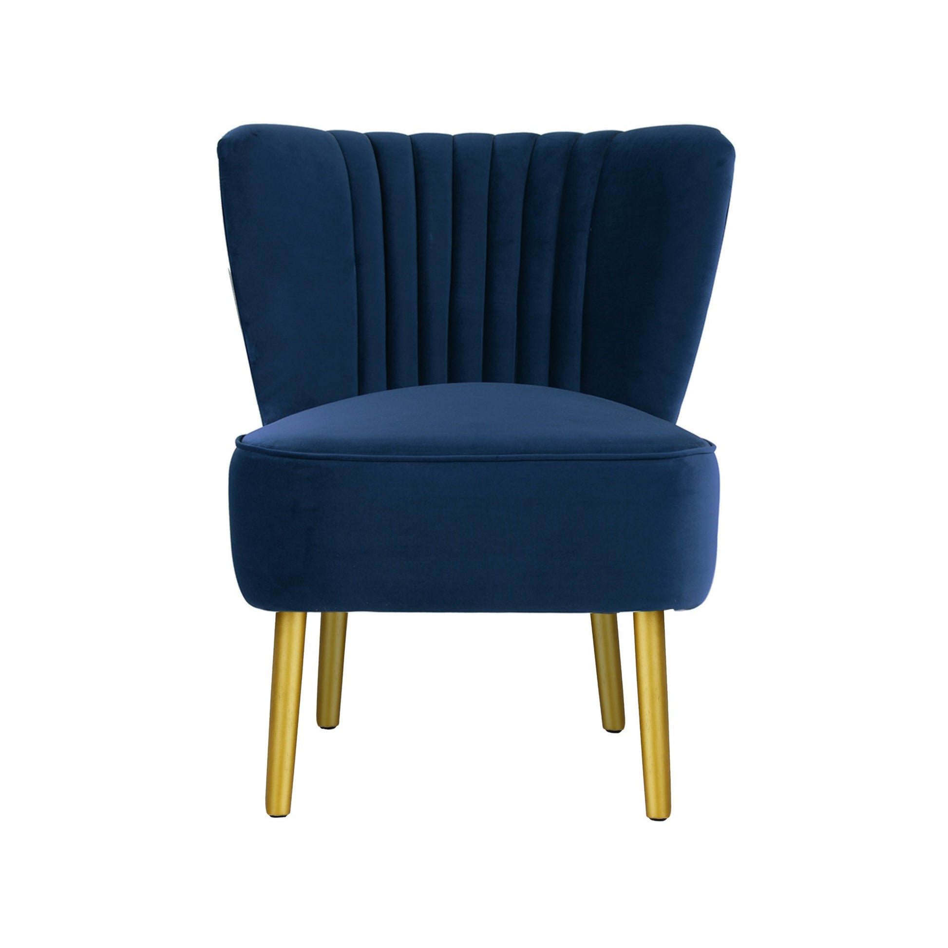 French Navy Slipper Chair-abc