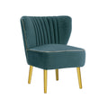 Steel Blue Slipper Chair-abc