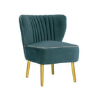 Steel Blue Slipper Chair-abc