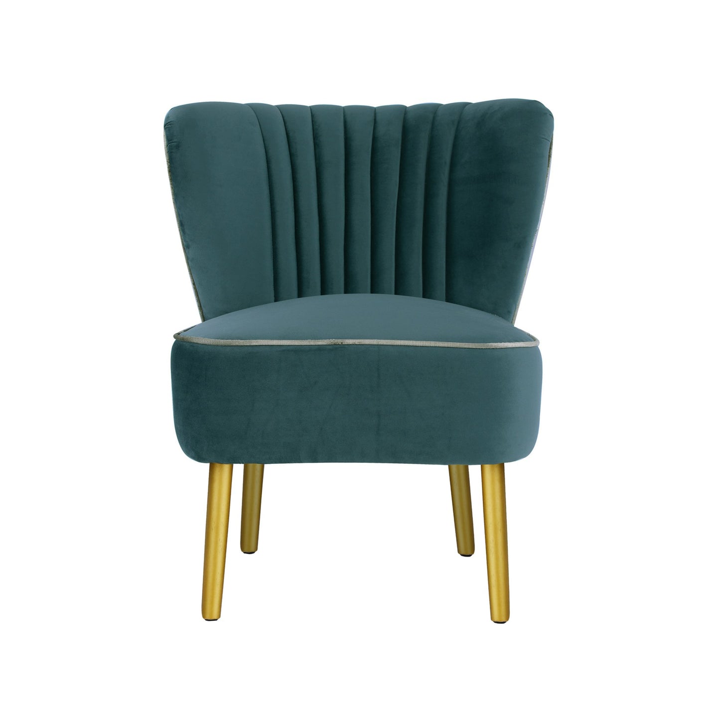 Steel Blue Slipper Chair-abc