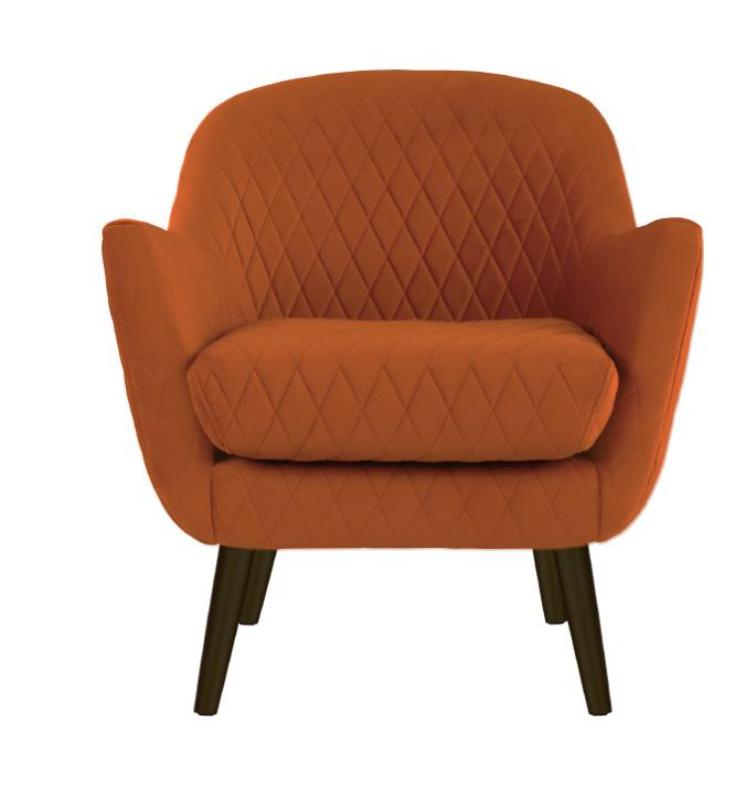 Coco Club Chair - Burnt Orange-abc