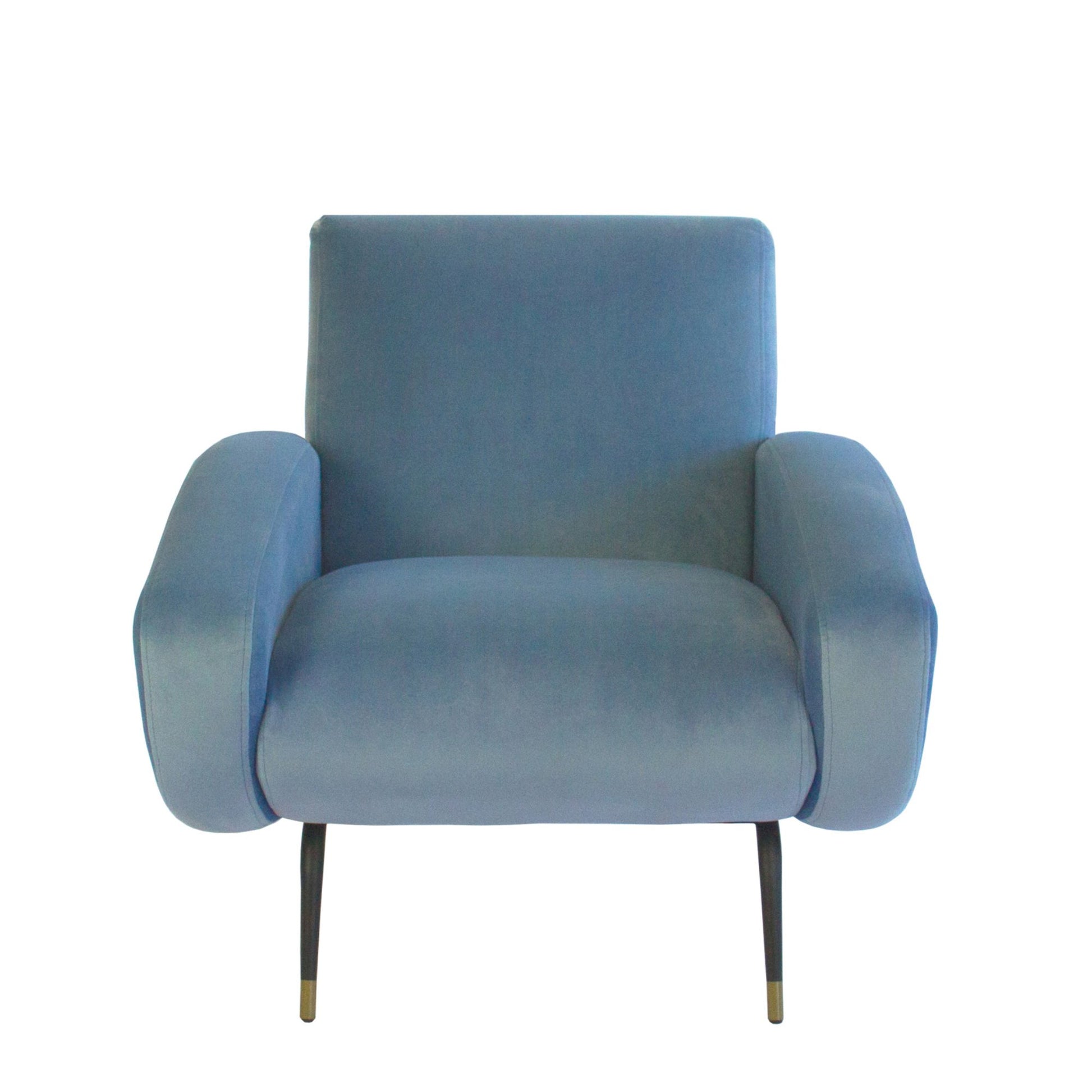 Kennedy Armchair - Dusk Blue-abc