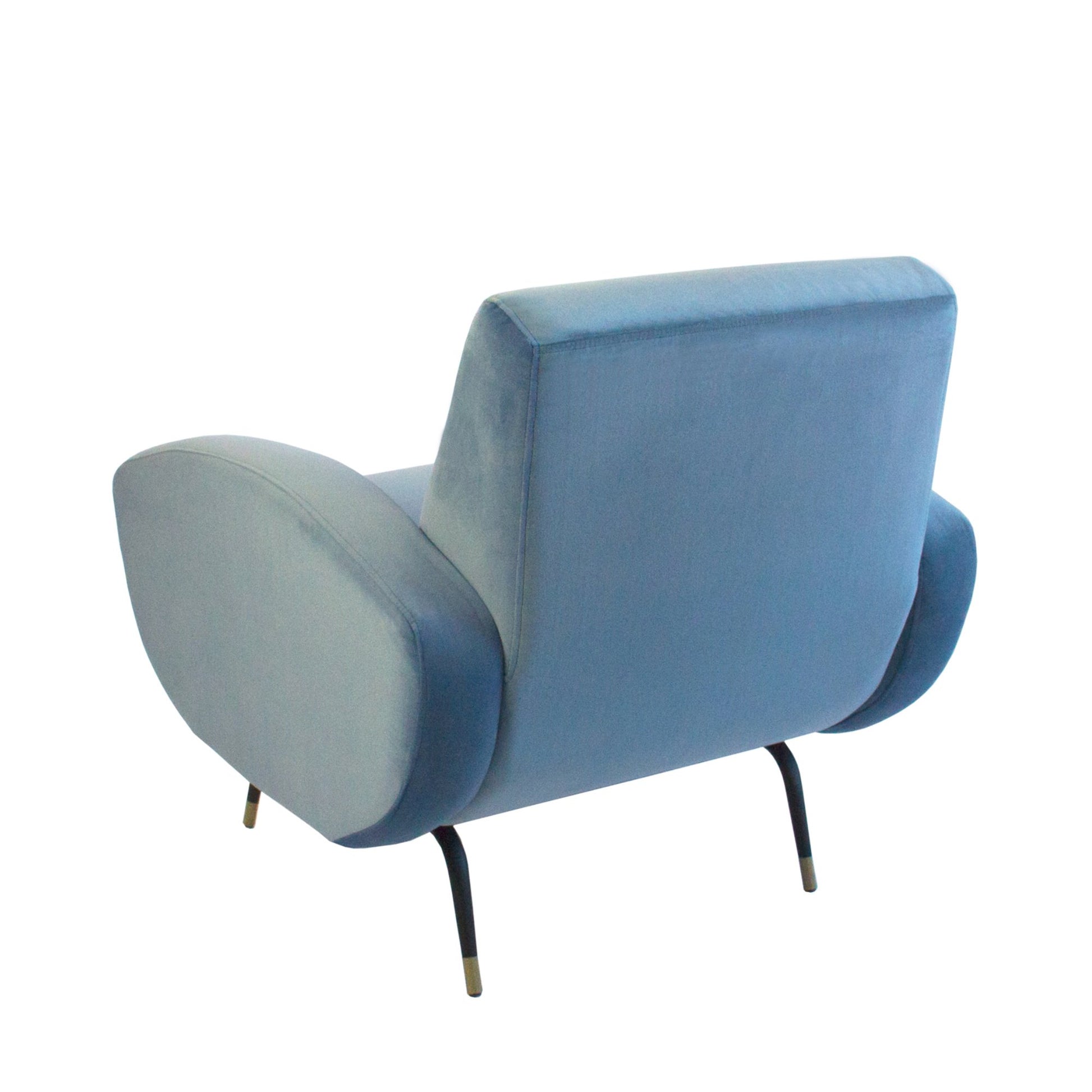 Kennedy Armchair - Dusk Blue-abc