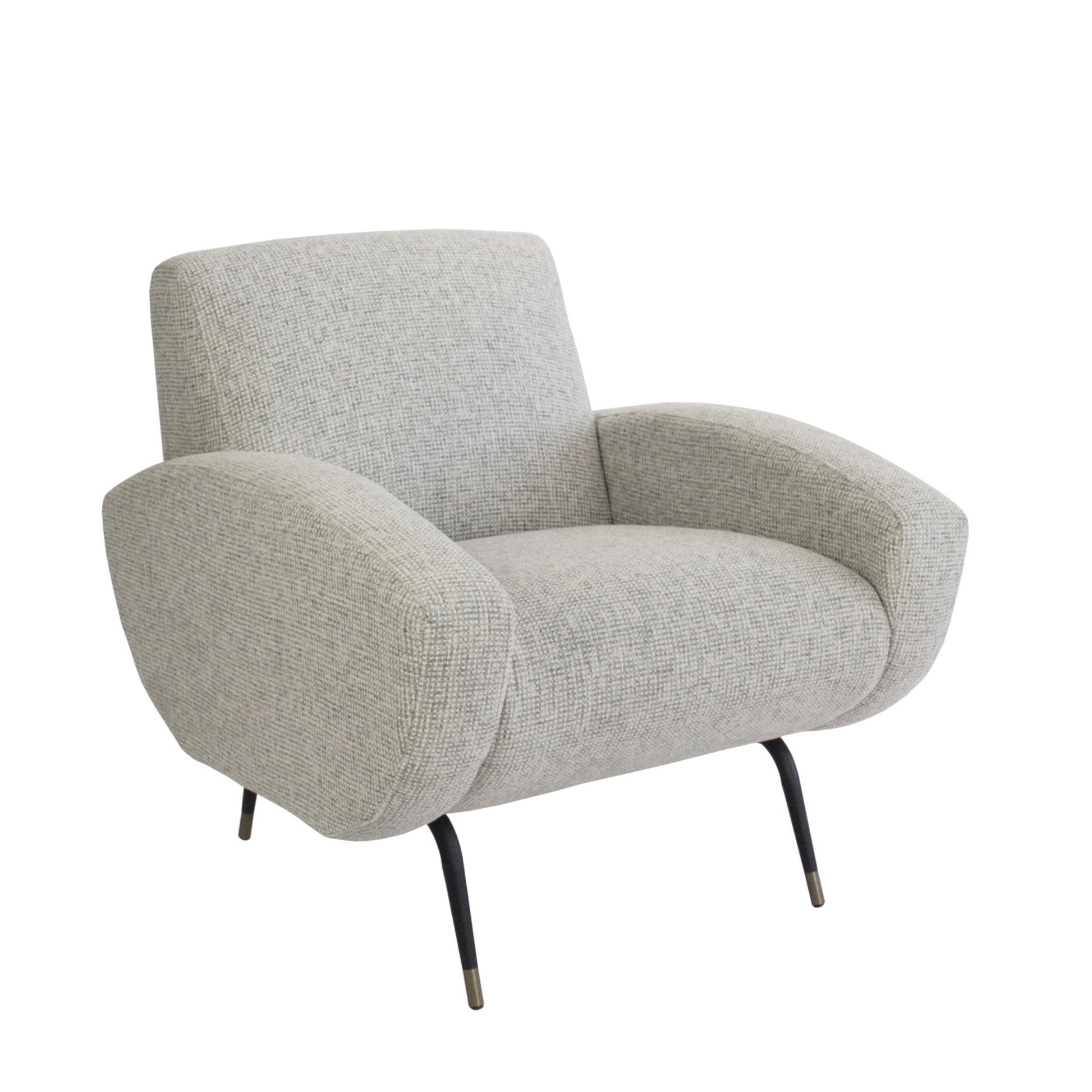 Kennedy Armchair - Natural Grey-abc