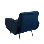 Kennedy Armchair - Navy-abc