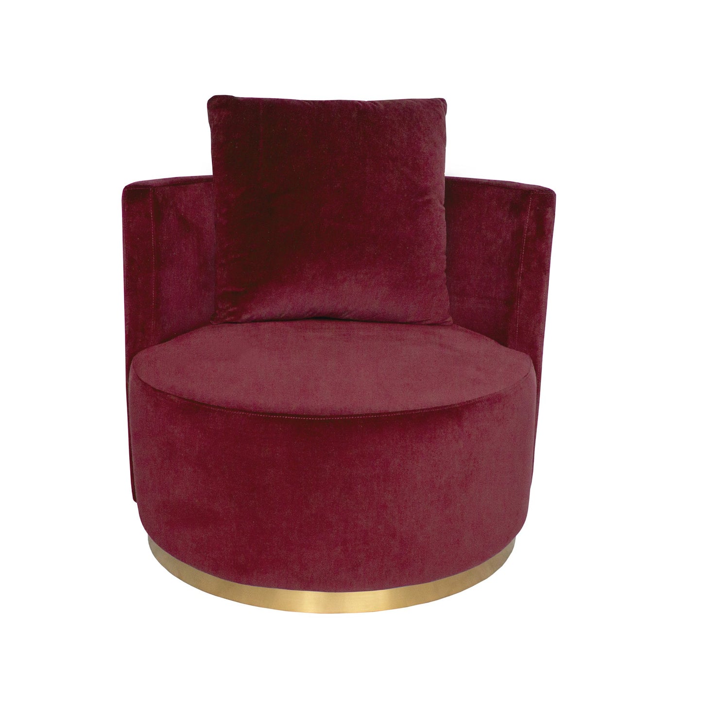 Milan Love Seat - Marsala-abc