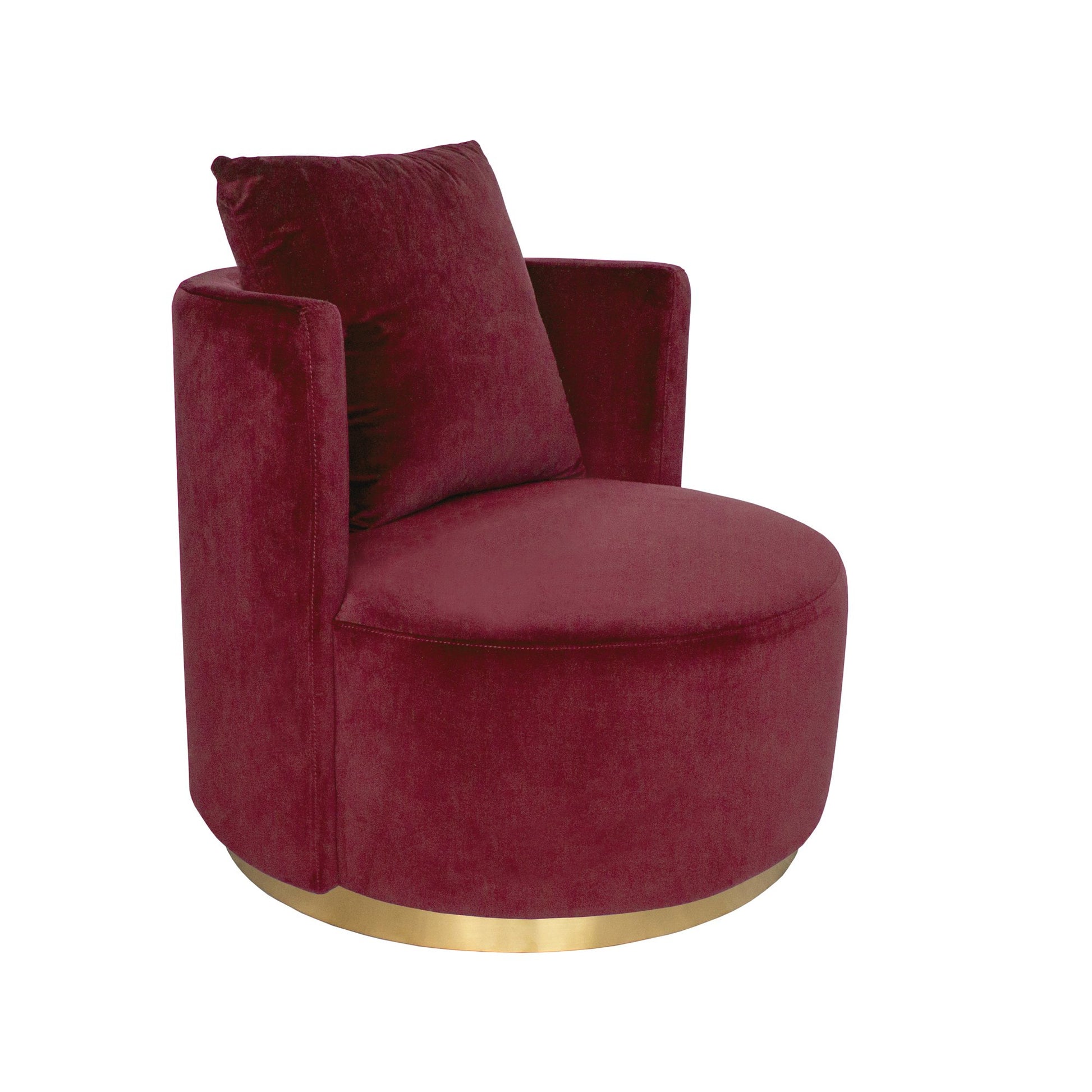 Milan Love Seat - Marsala-abc
