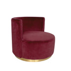 Milan Love Seat - Marsala-abc