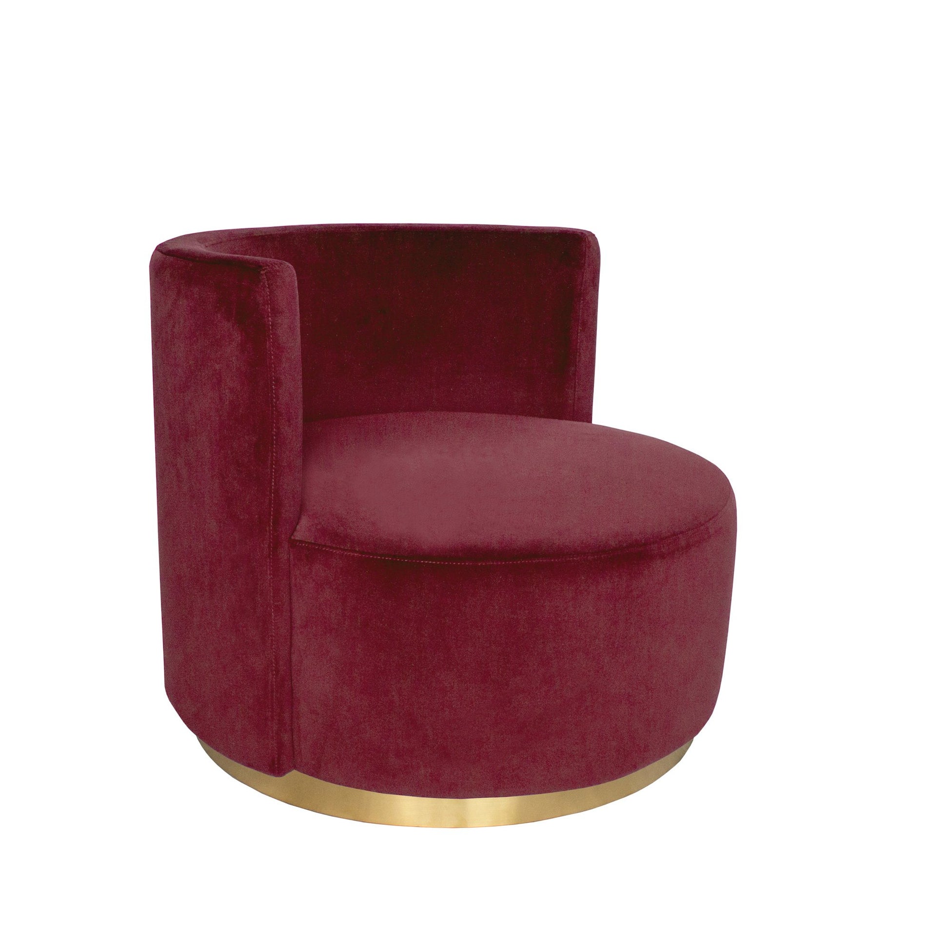 Milan Love Seat - Marsala-abc