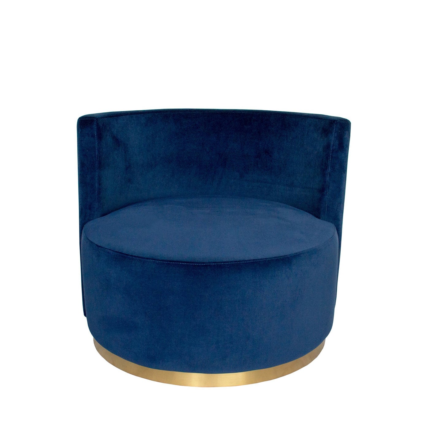Milan Love Seat - Navy-abc