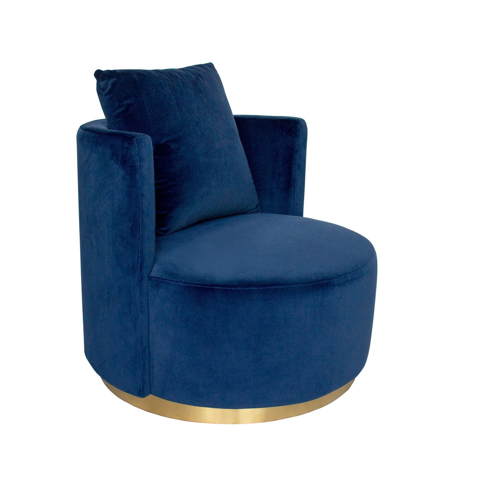 Milan Love Seat - Navy-abc