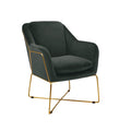 Milan Armchair - Charcoal-abc