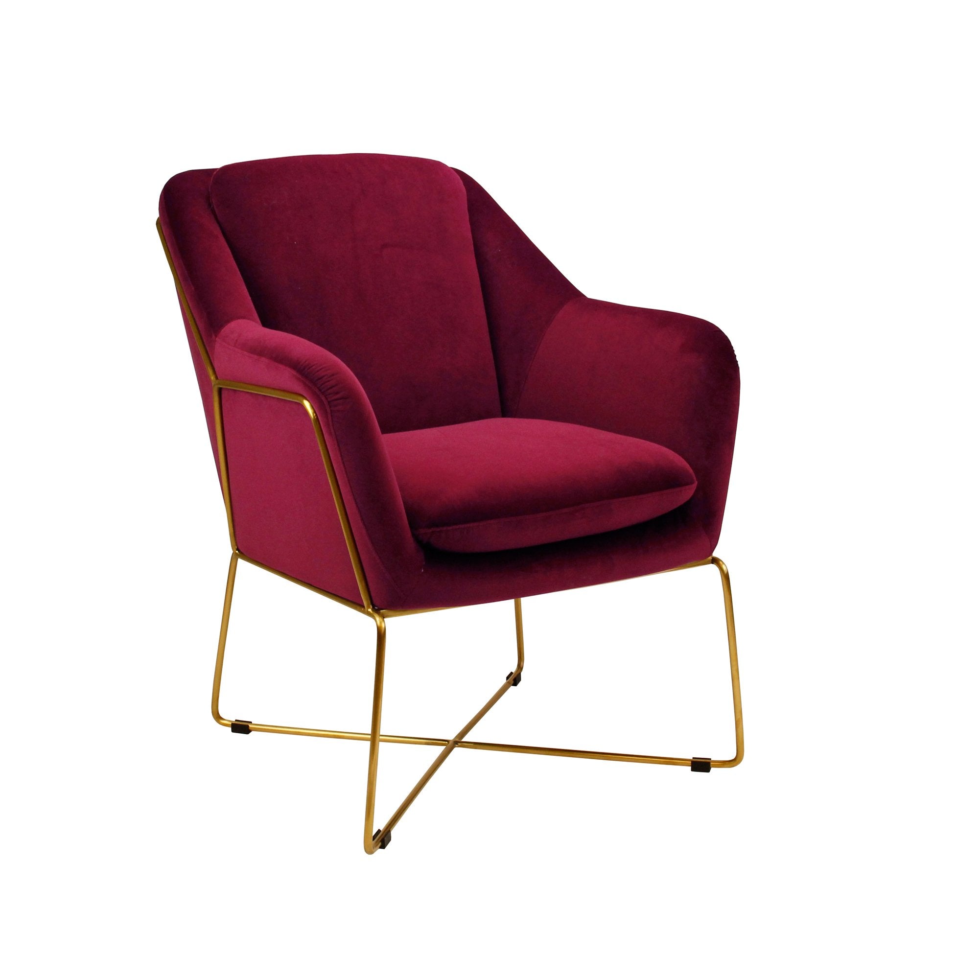 Milan Armchair - Marsala-abc