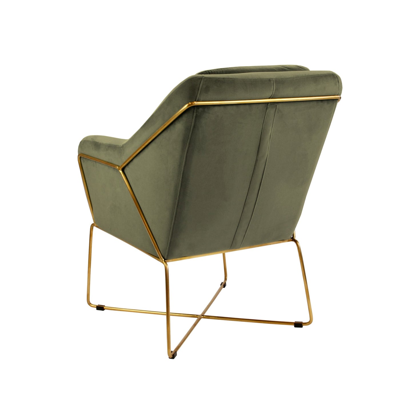 Milan Armchair - Olive-abc