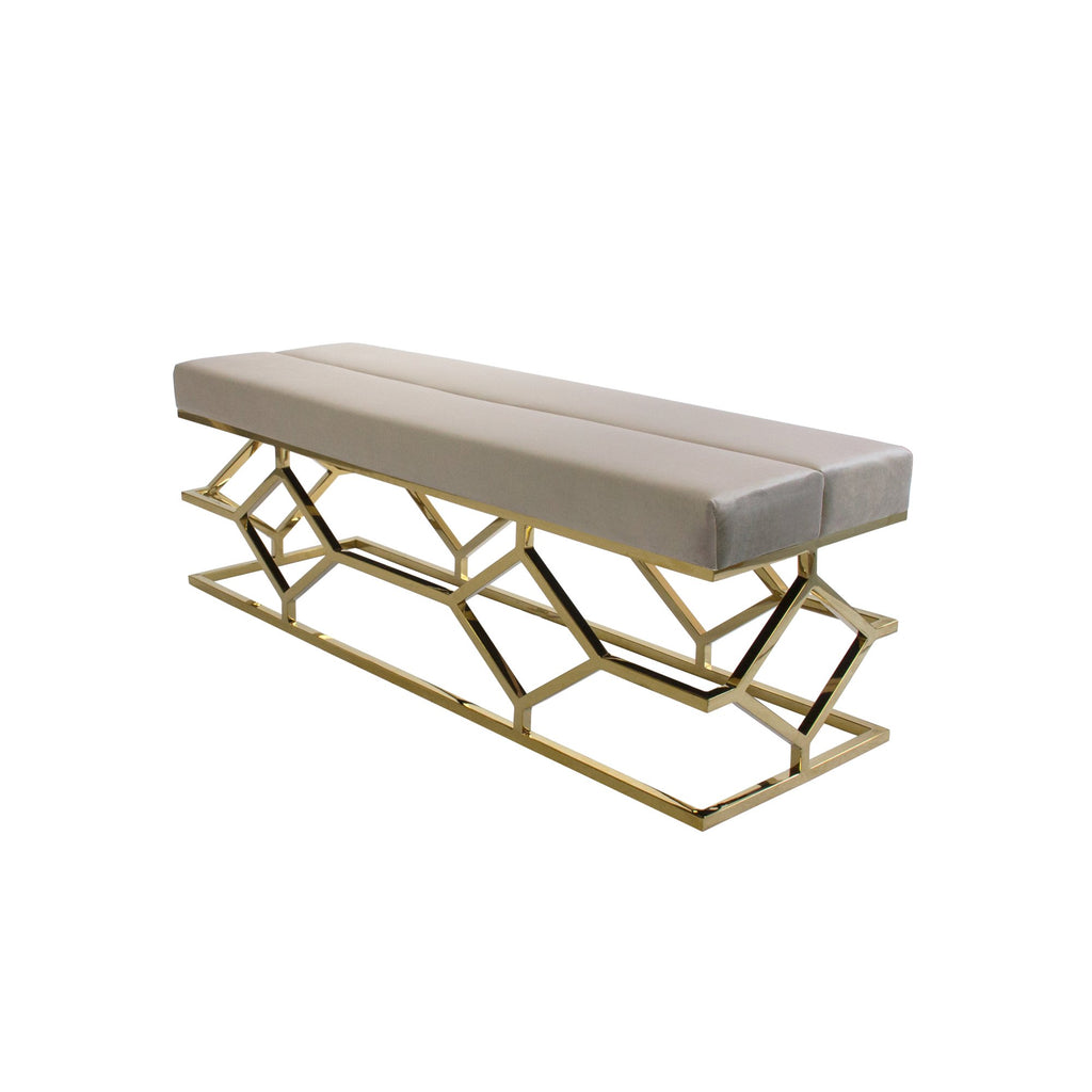Arno Ottoman - Taupe-abc