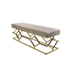 Arno Ottoman - Taupe-abc