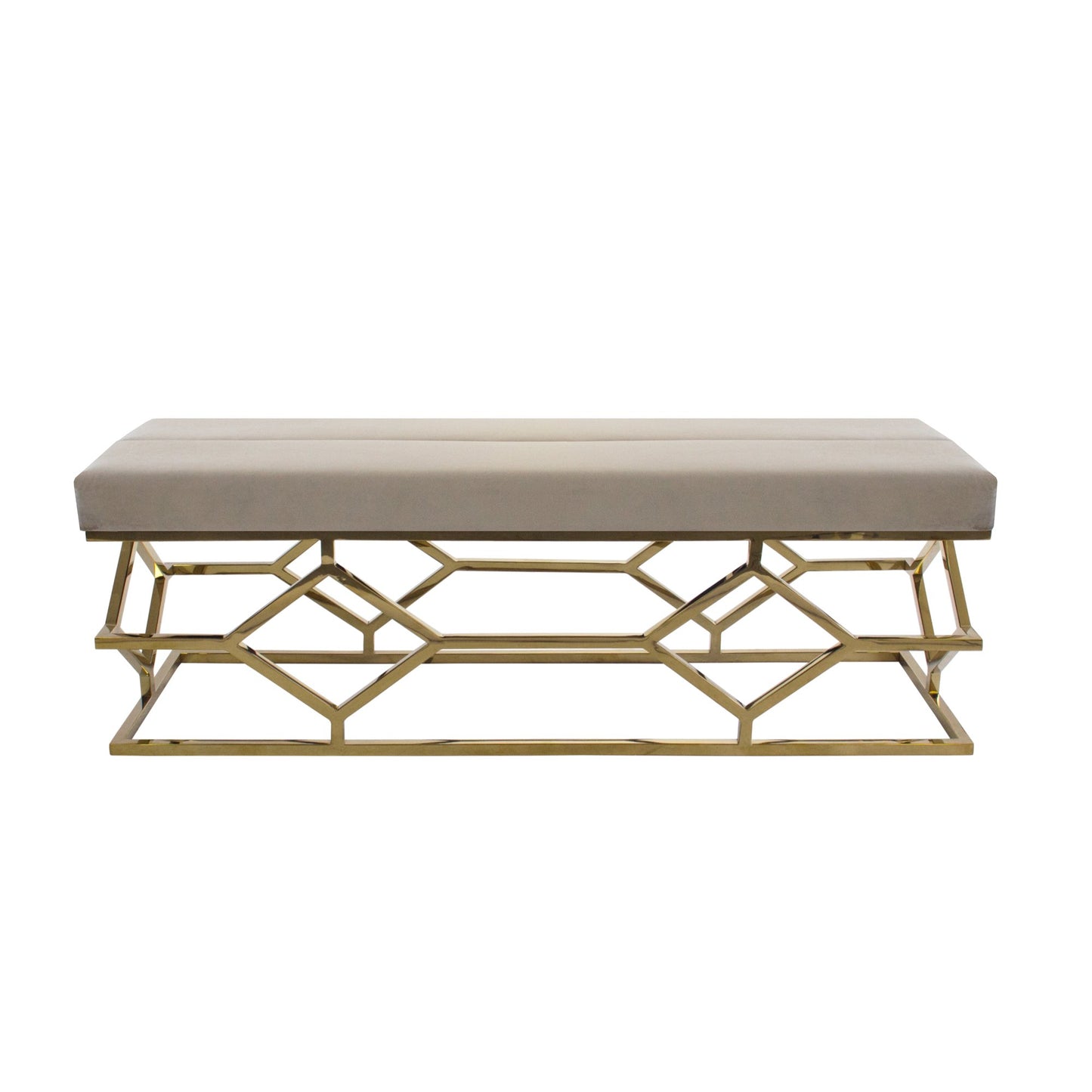 Arno Ottoman - Taupe-abc