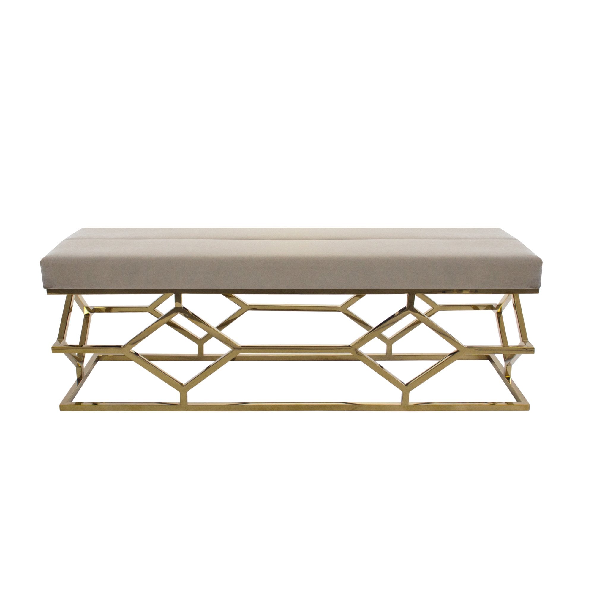 Arno Ottoman - Taupe-abc