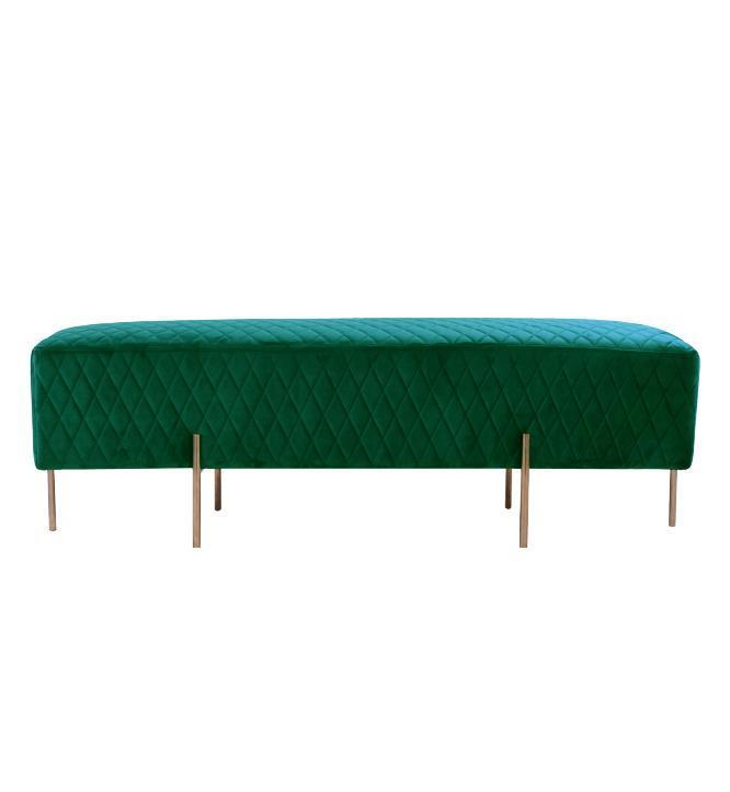 Coco Quilted Ottoman - Ivy Green-abc