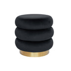Mimi Ottoman - Black-abc