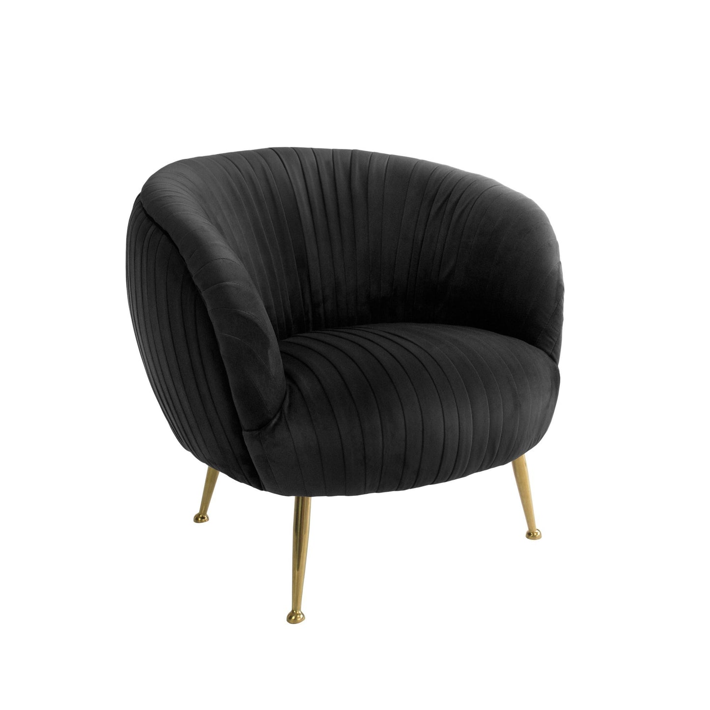 Perugia Armchair - Black-abc