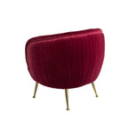 Perugia Armchair - Ruby-abc