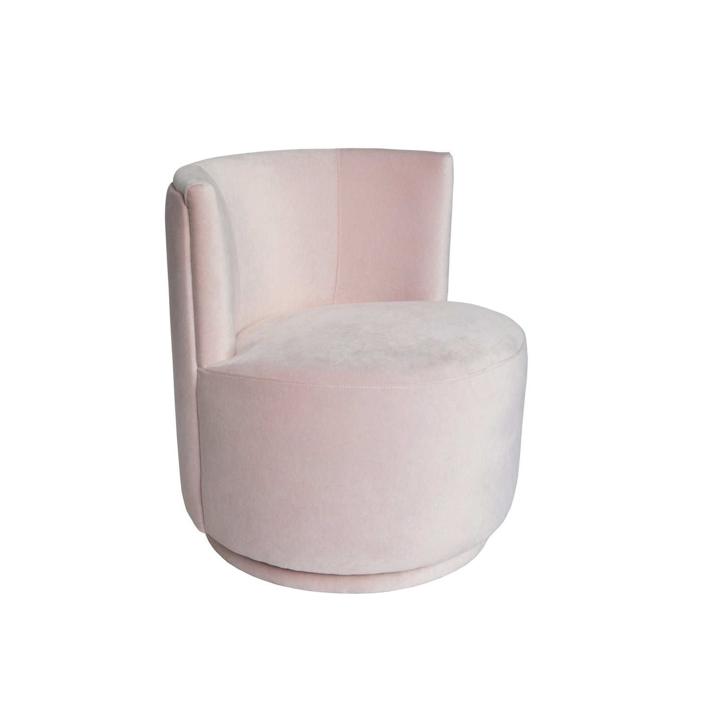 Coco Petit Swivel Chair - Baby Pink-abc
