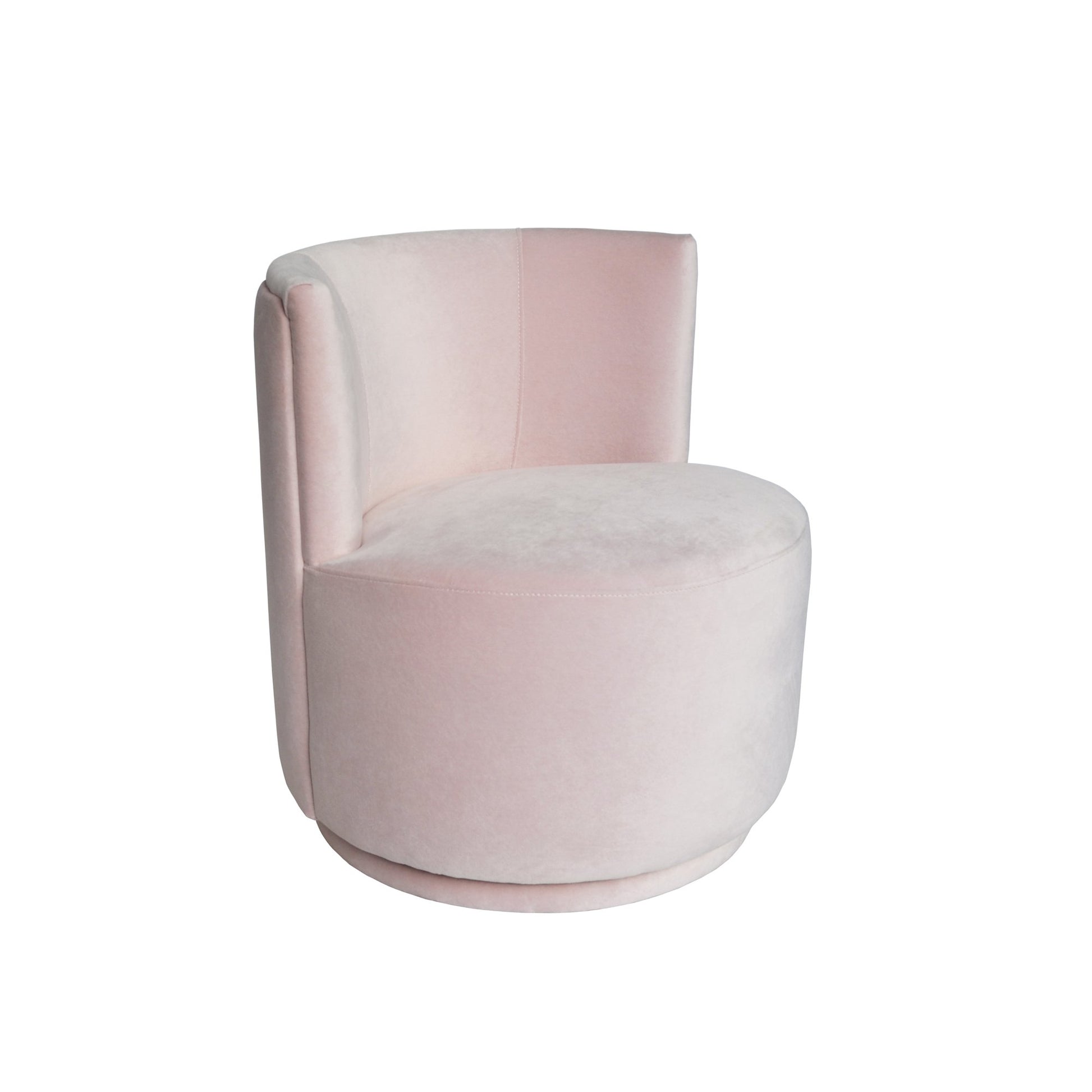 Coco Petit Swivel Chair - Baby Pink-abc