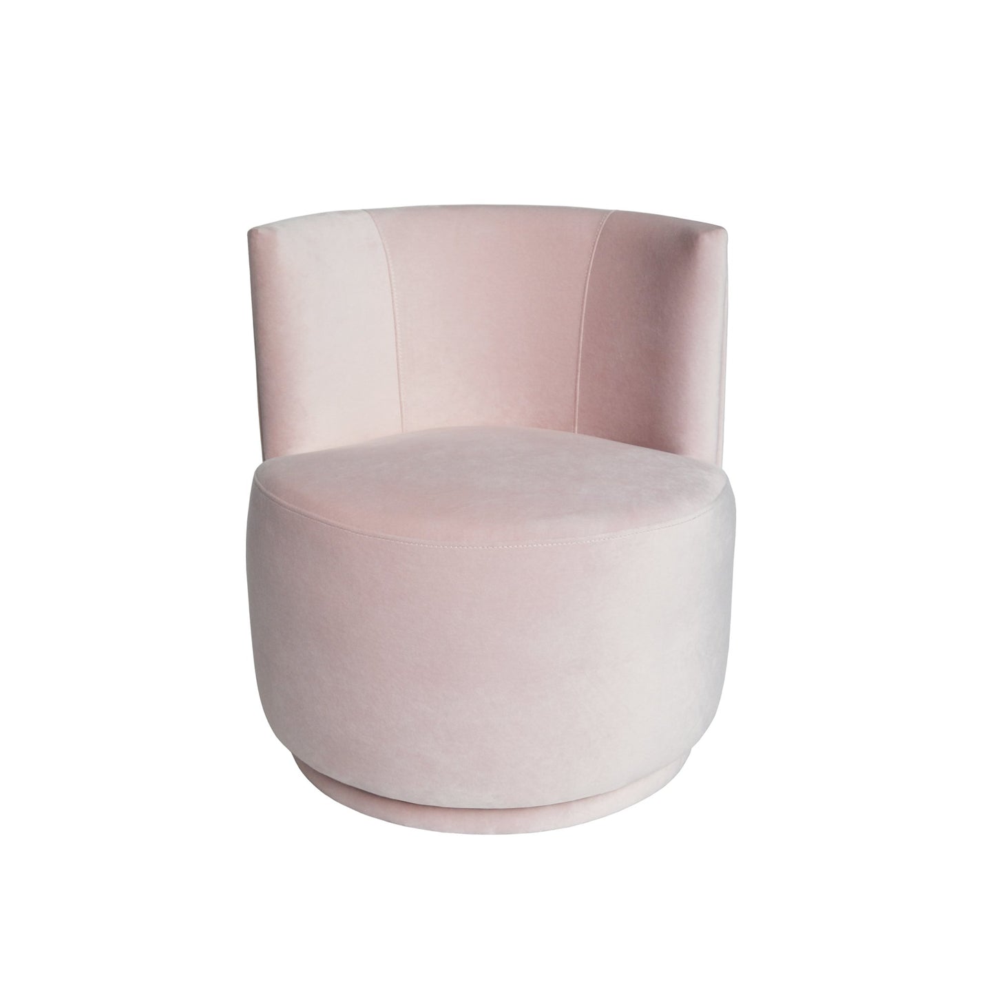 Coco Petit Swivel Chair - Baby Pink-abc