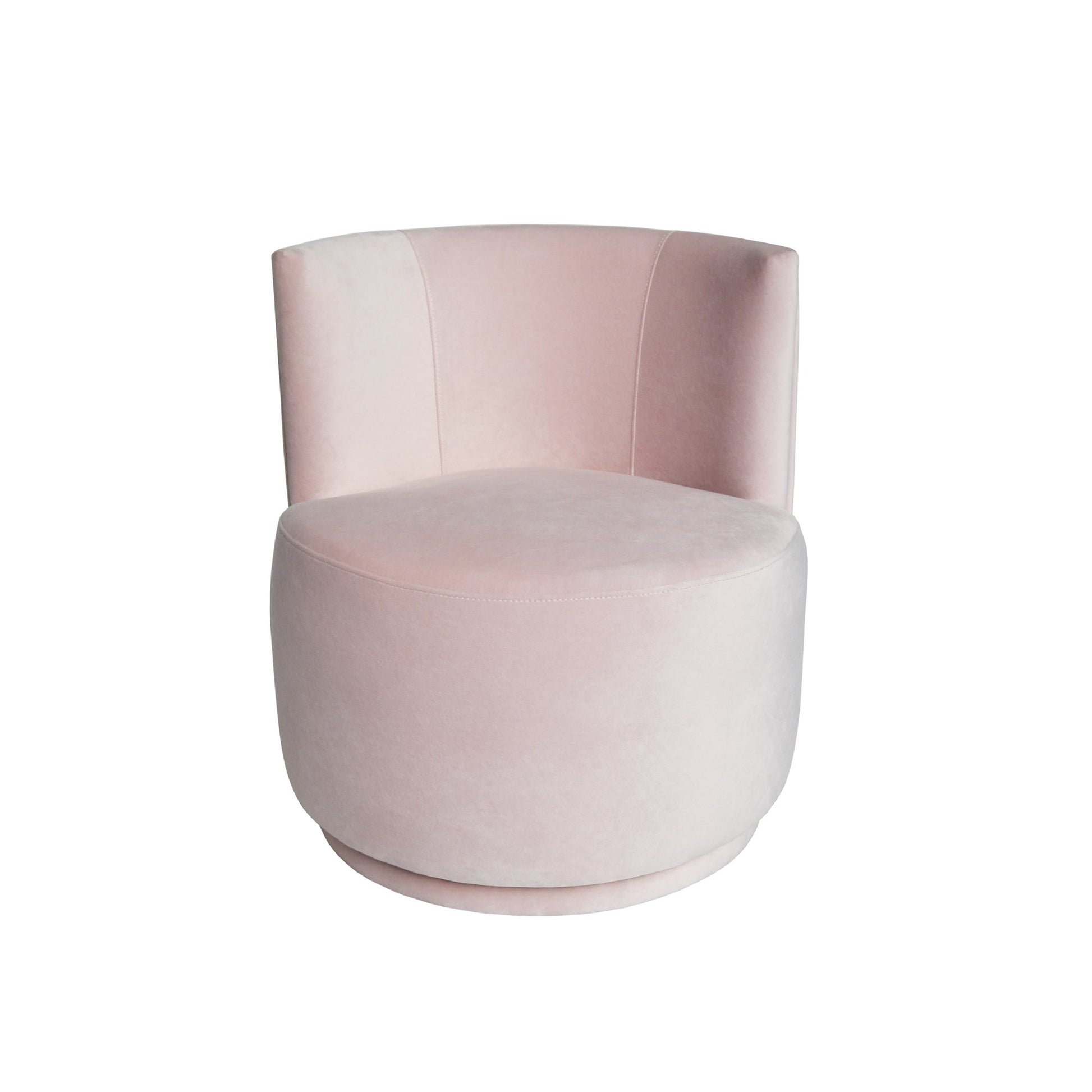 Coco Petit Swivel Chair - Baby Pink-abc