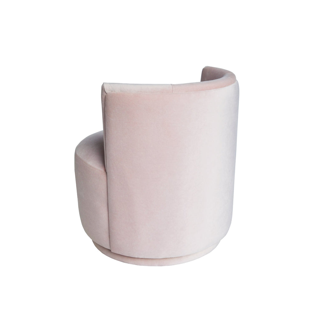 Coco Petit Swivel Chair - Baby Pink-abc