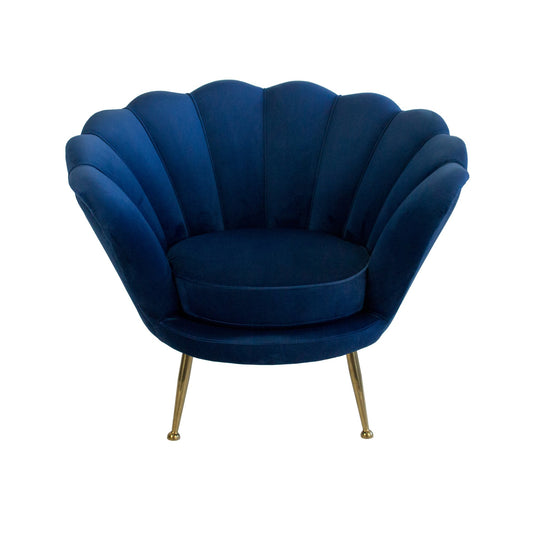 Navy Shell Armchair-abc