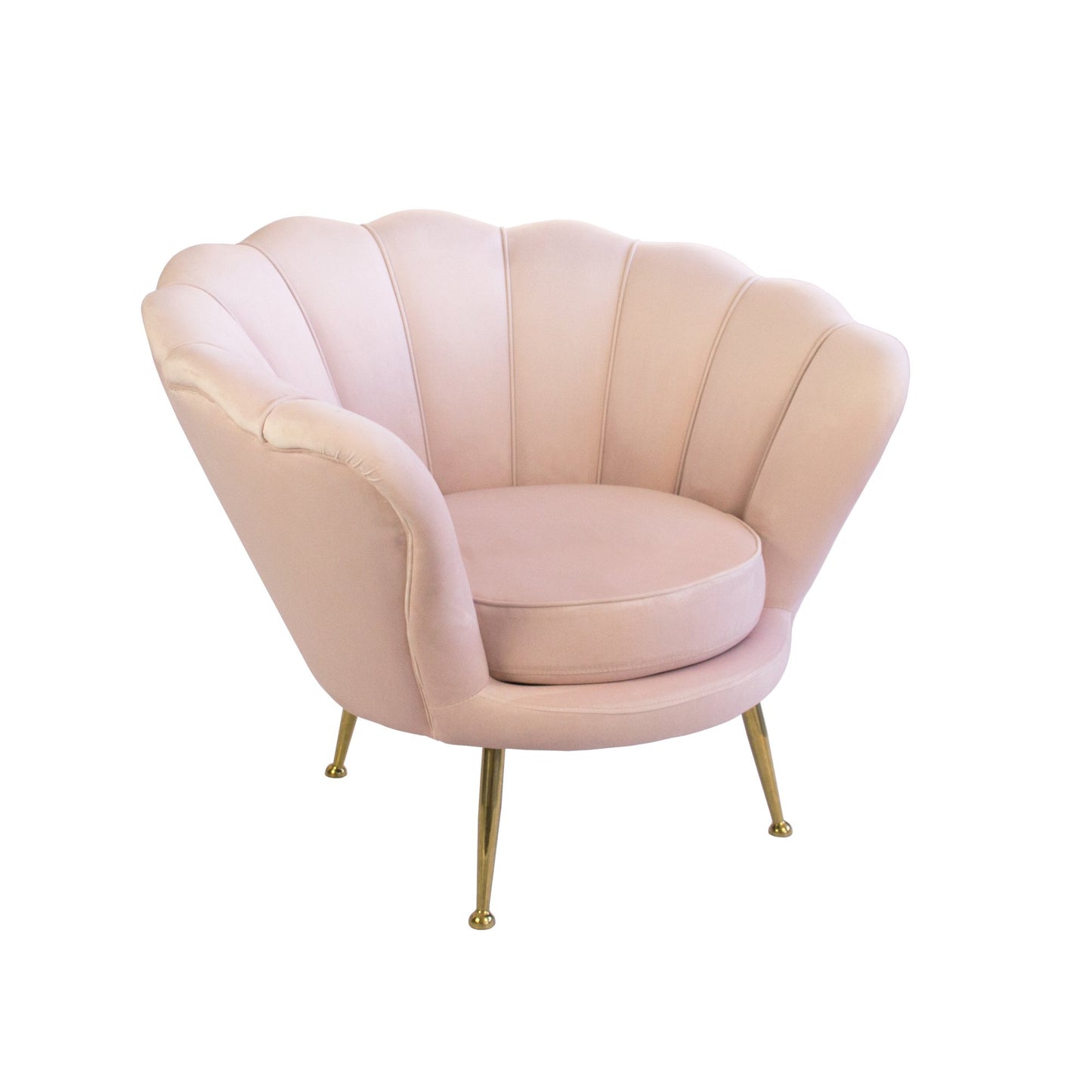 Rose Water Shell Armchair-abc