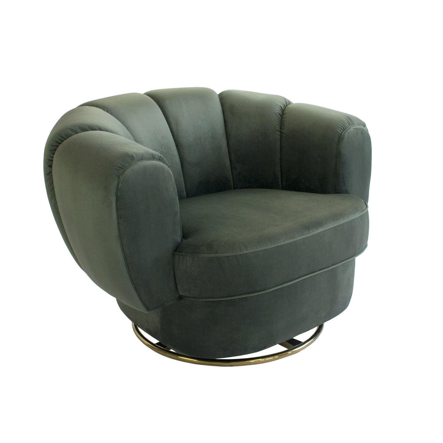 Siena Swivel Chair - Olive-abc