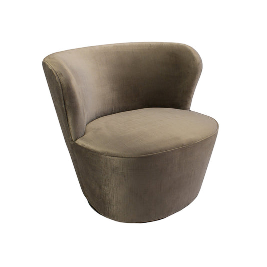 Coco Swivel Chair - Vintage Pebble-abc