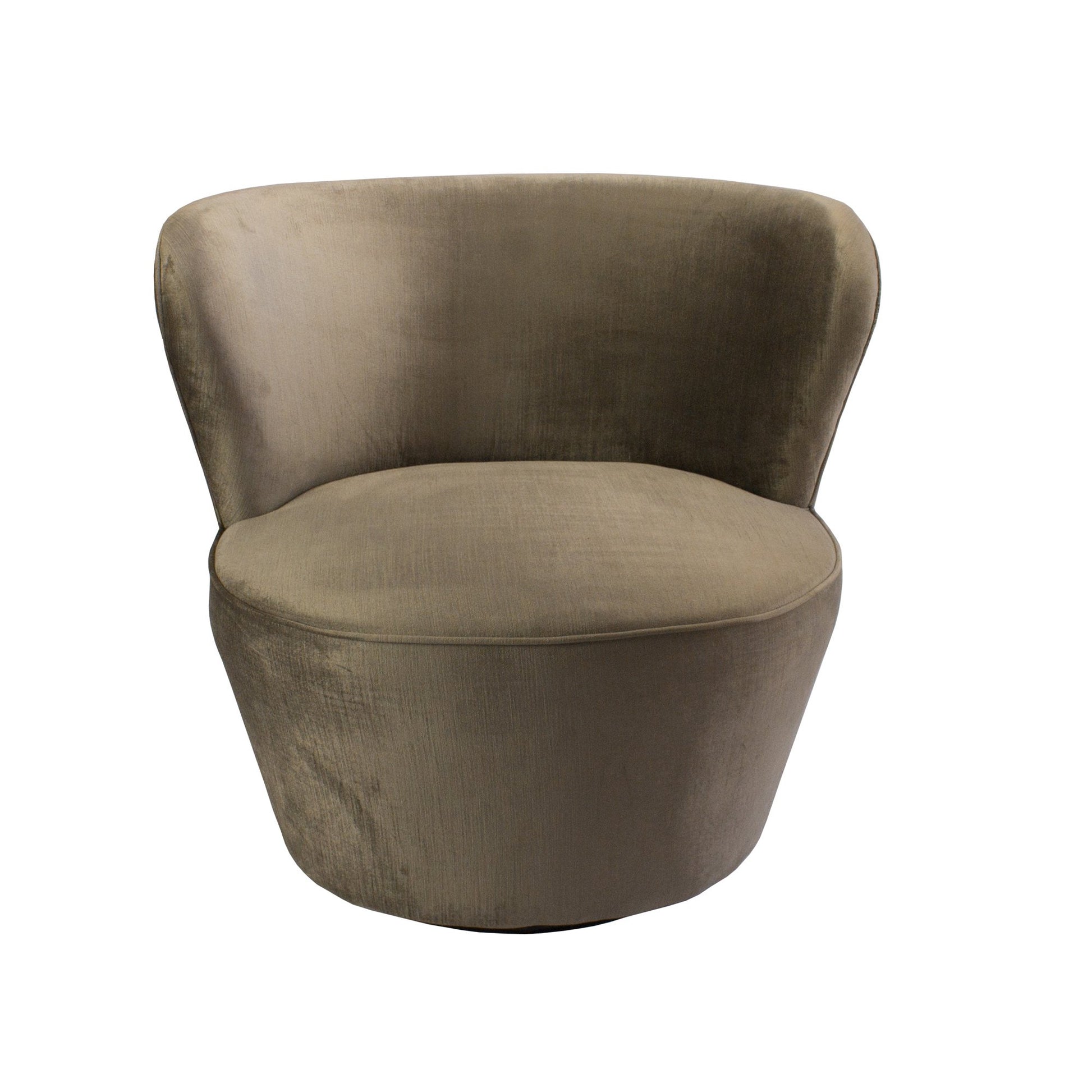 Coco Swivel Chair - Vintage Pebble-abc