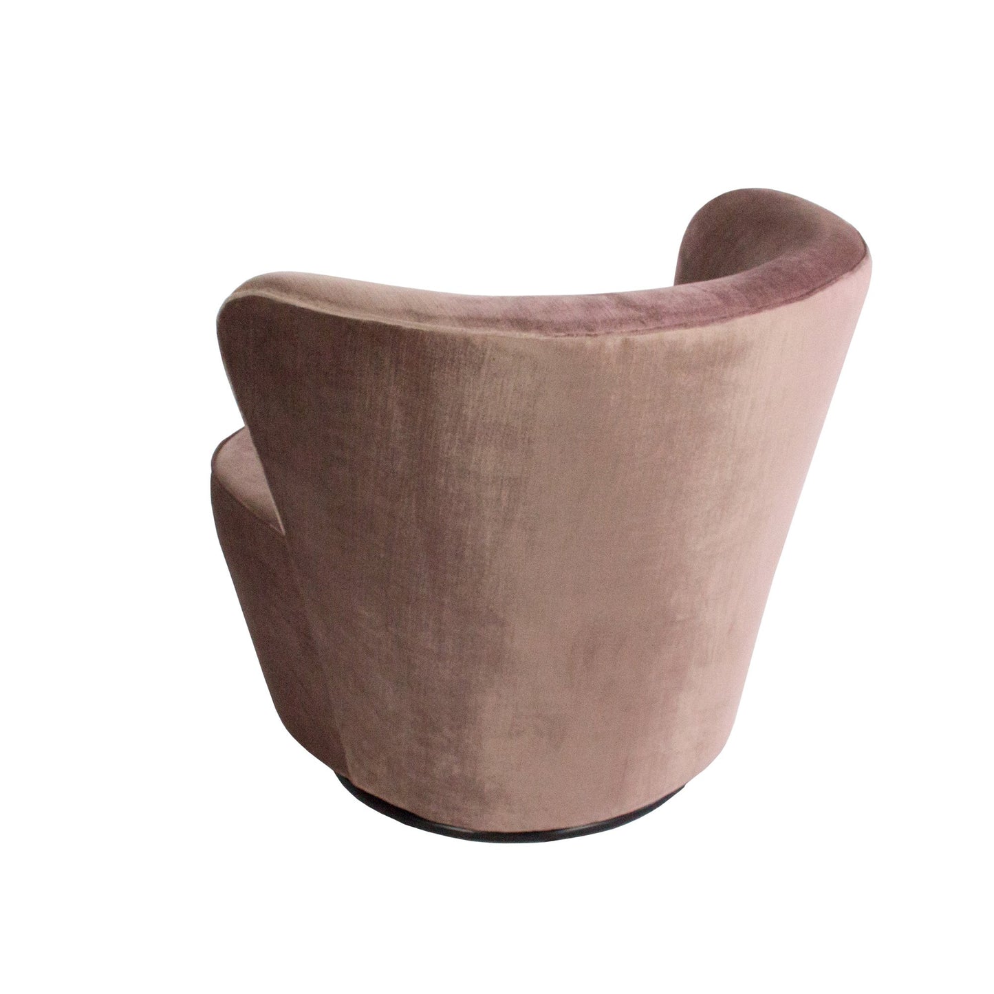 Coco Swivel Chair - Vintage Rose-abc