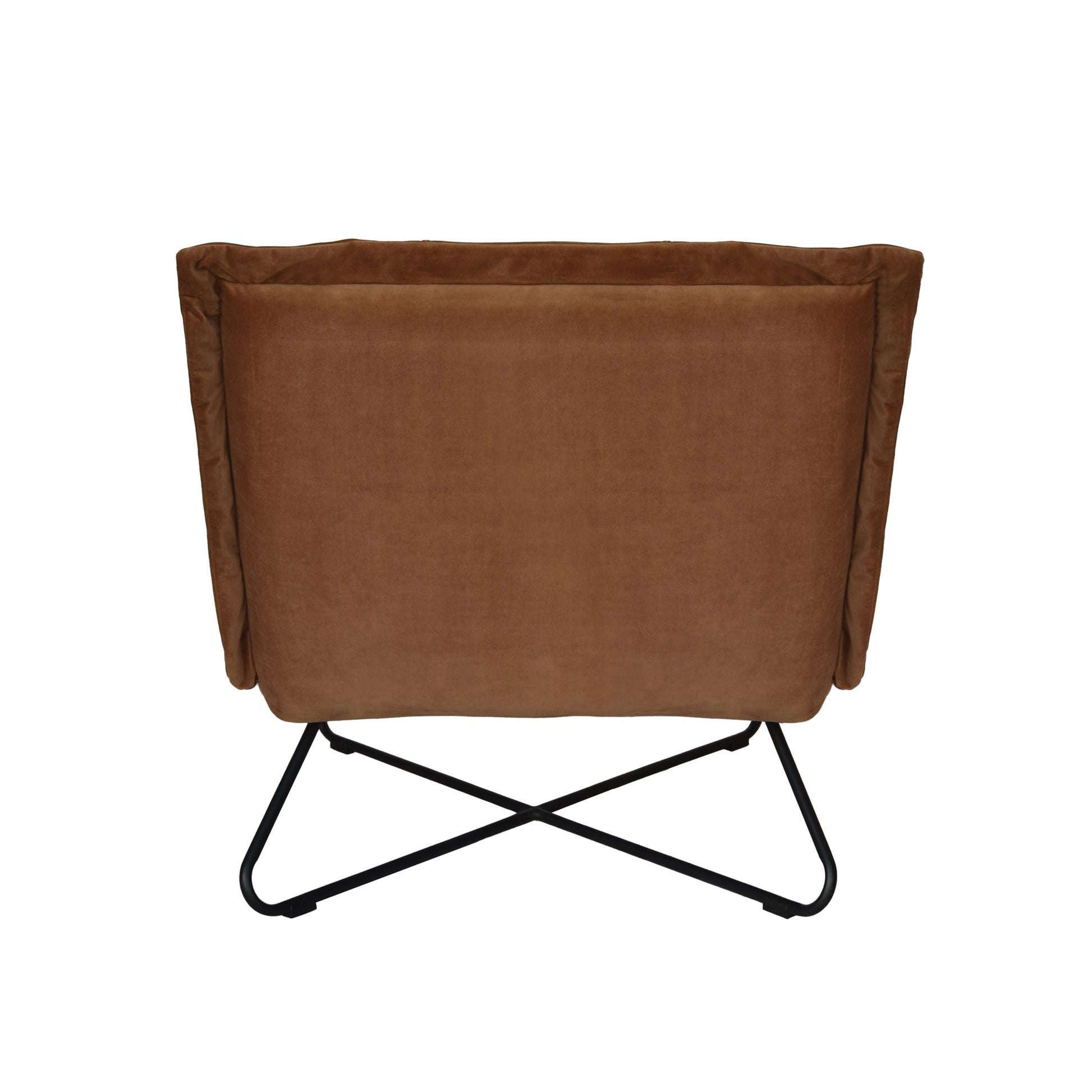 Xander Occasional Chair - Cognac Leather-abc