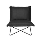 Xander Occasional Chair - Onyx Leather-abc