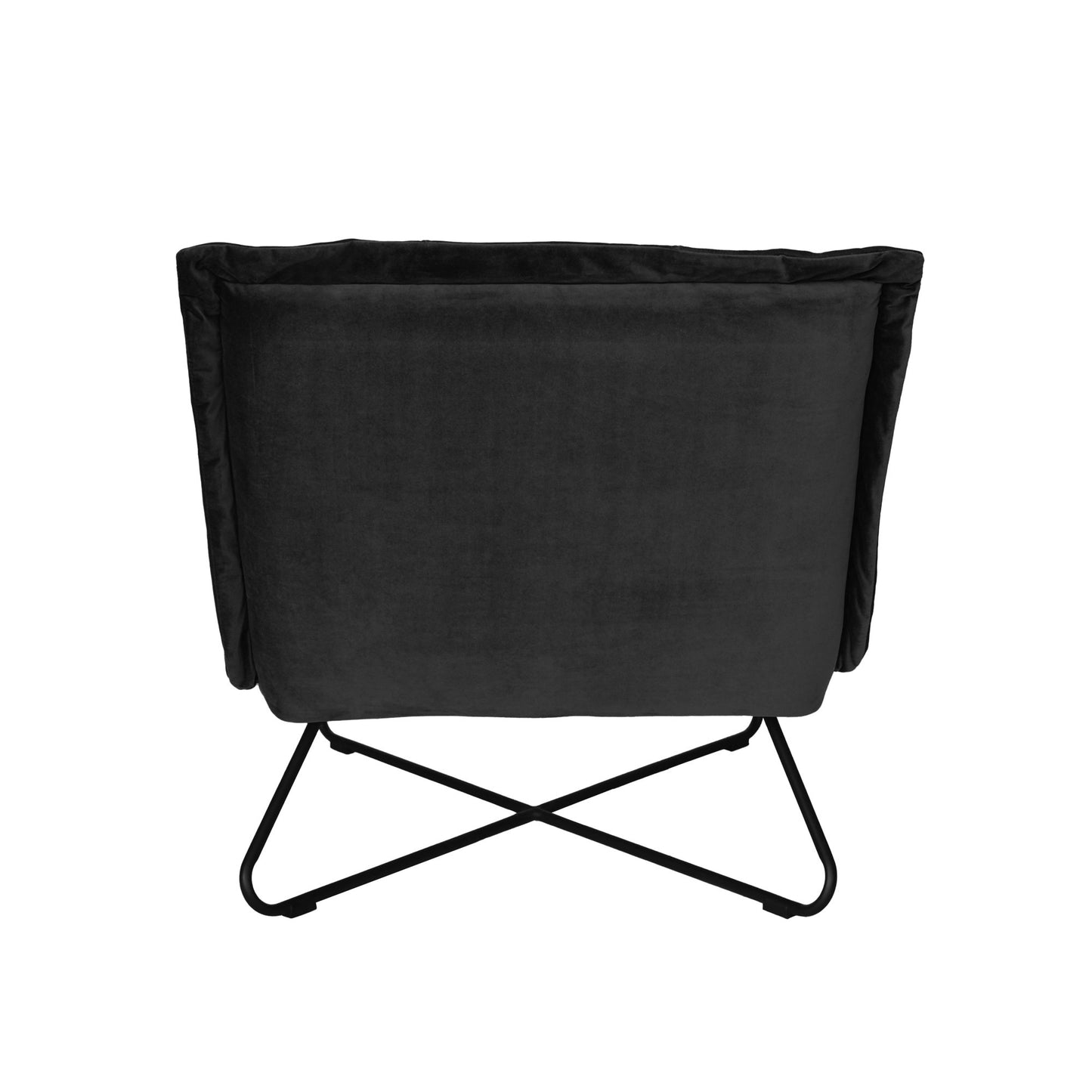 Xander Occasional Chair - Onyx Leather-abc