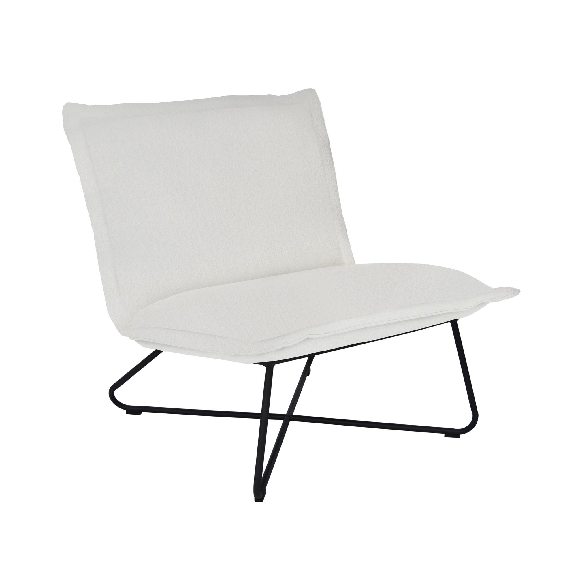 Xander Occasional Chair - Natural on Black-abc