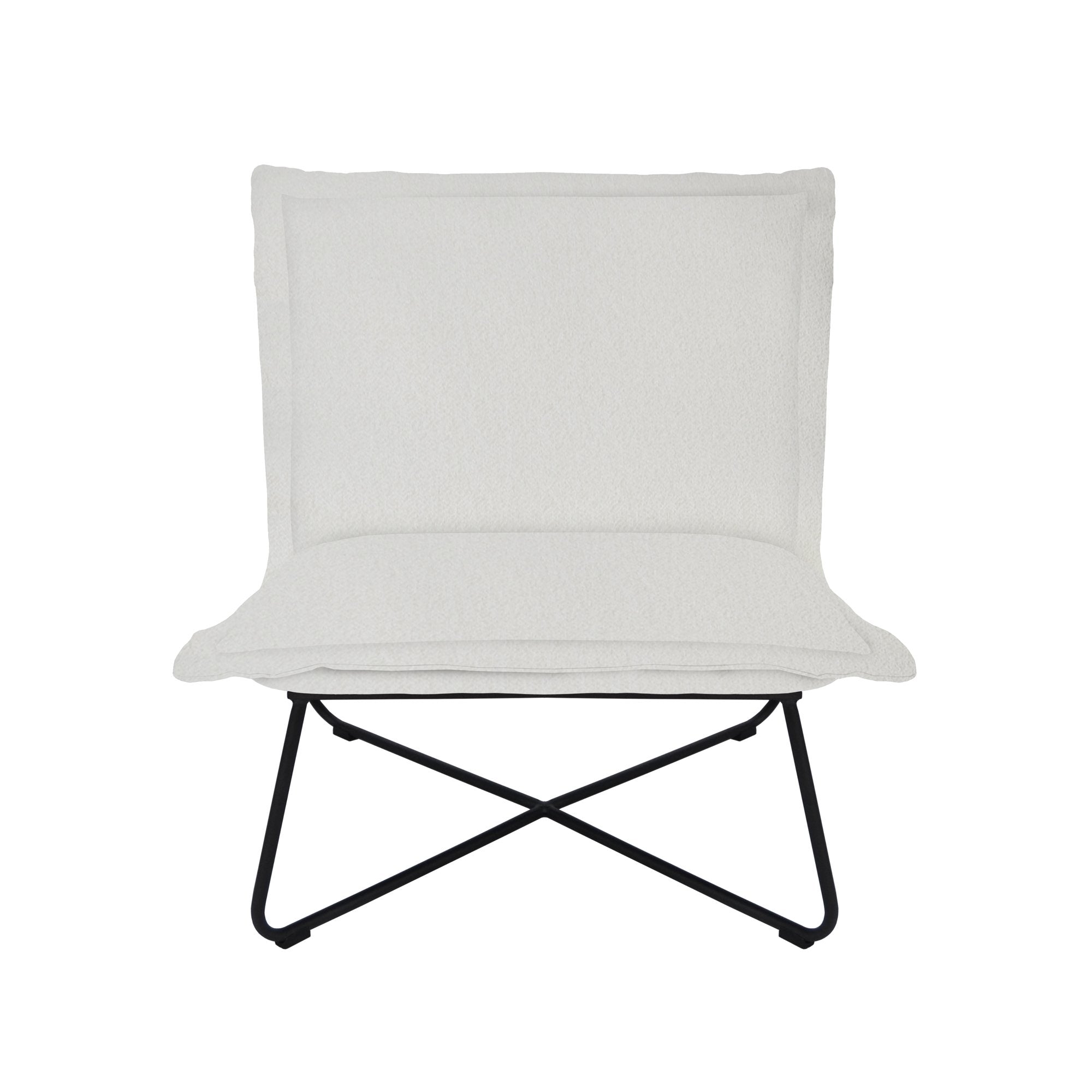 Xander Occasional Chair - Natural on Black-abc