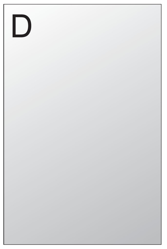 CUBE Mirror - 1200mm-abc