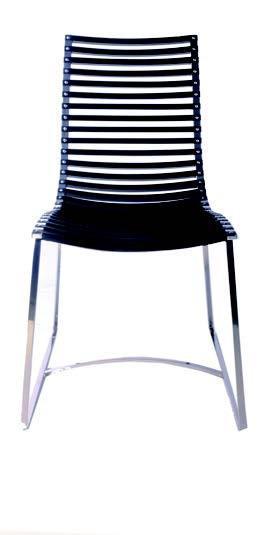 DONATELLA Dining Chair - Black-abc
